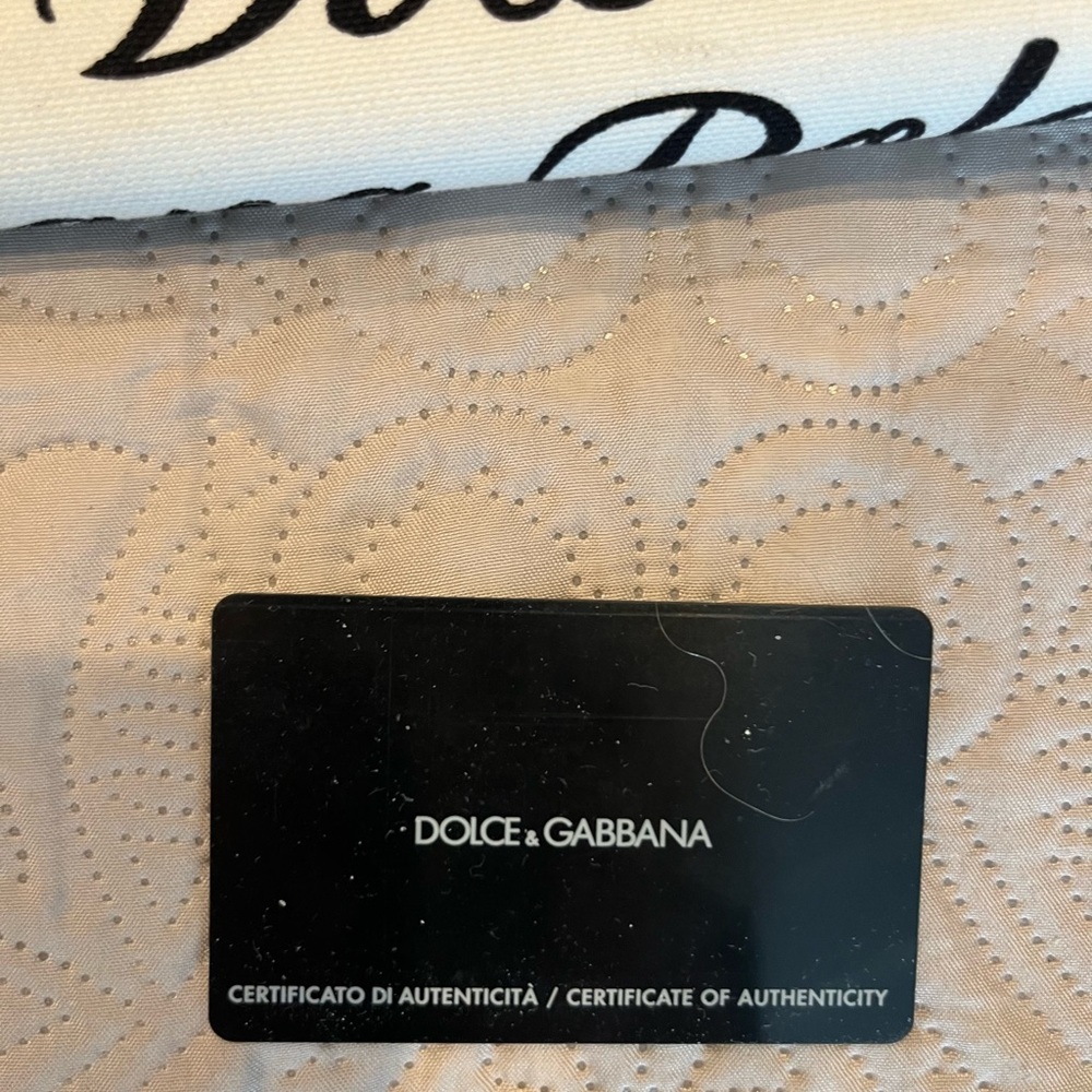 Dolce & Gabbana Script Logo Tote in Black and White - Picture 15 of 16